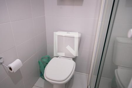 Banheiro de kitnet/studio à venda com 1 quarto, 26m² em Brás, São Paulo