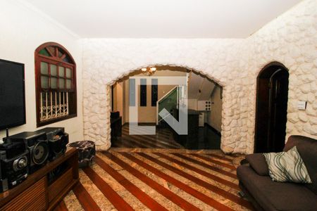 Sala de casa para alugar com 5 quartos, 480m² em Santa Cruz, Belo Horizonte
