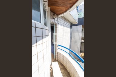 Varanda da Suíte de apartamento à venda com 4 quartos, 250m² em Palmares, Belo Horizonte