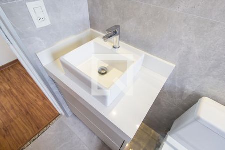 Apartamento para alugar com 56m², 2 quartos e 1 vagaDetalhe do banheiro