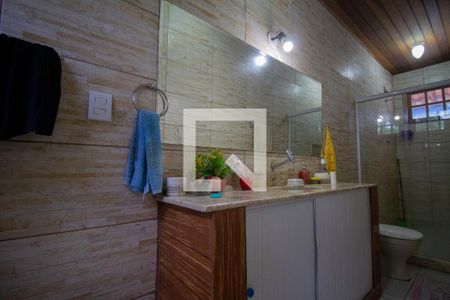 Banheiro da Suíte de casa de condomínio à venda com 2 quartos, 100m² em Vargem Grande, Rio de Janeiro