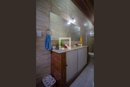 Banheiro da Suíte de casa de condomínio à venda com 2 quartos, 100m² em Vargem Grande, Rio de Janeiro