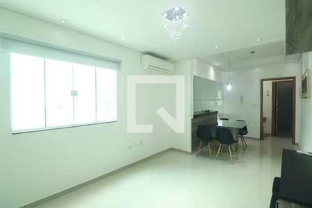 Sala de apartamento para alugar com 2 quartos, 126m² em Vila Metalurgica, Santo André