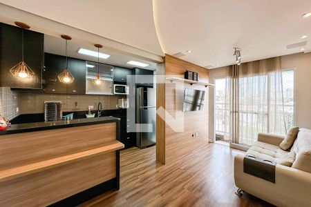 Sala de apartamento à venda com 2 quartos, 56m² em Vila Aurora (zona Norte), São Paulo