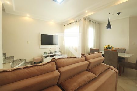 Sala de apartamento à venda com 3 quartos, 168m² em Santa Maria, Santo André