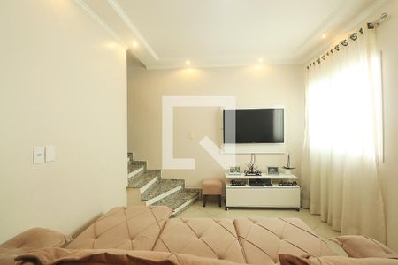 Sala de apartamento à venda com 3 quartos, 168m² em Santa Maria, Santo André