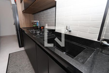 Apartamento para alugar com 65m², 1 quarto e 1 vagaCozinha e Área de Serviço - detalhe tanque