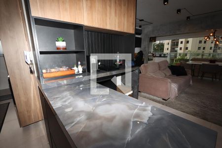 Apartamento para alugar com 65m², 1 quarto e 1 vagaCozinha - balcão