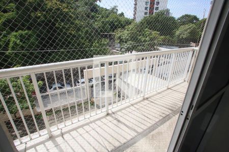 Varanda da Sala de apartamento para alugar com 3 quartos, 69m² em Taquara, Rio de Janeiro