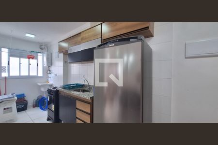 Cozinha  de apartamento para alugar com 2 quartos, 48m² em Aviação, Praia Grande