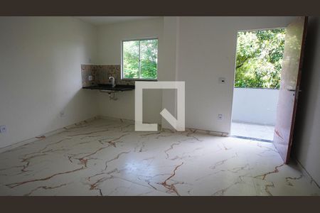 Sala - Cozinha de apartamento para alugar com 2 quartos, 42m² em Anil, Rio de Janeiro
