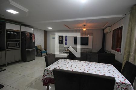 Sala/Cozinha de casa à venda com 2 quartos, 90m² em Guajuviras, Canoas