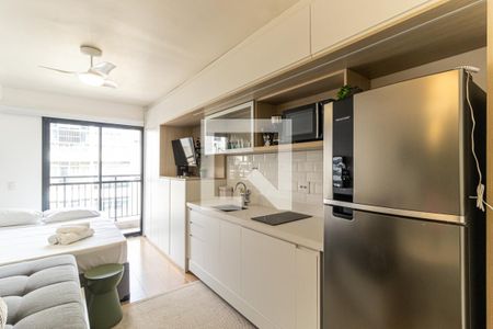 Studio à venda com 26m², 1 quarto e sem vagaCozinha