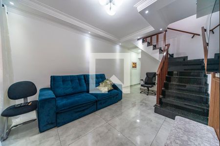Sala de casa à venda com 3 quartos, 156m² em Parque Sao Vicente, Santo André