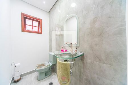 Lavabo de casa à venda com 3 quartos, 156m² em Parque Sao Vicente, Santo André