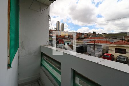 Sacada da Sala de casa para alugar com 1 quarto, 40m² em Vila Palmares, Santo André