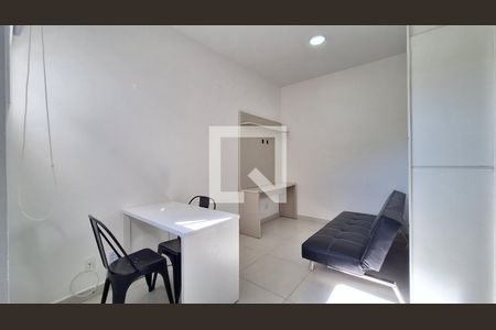 Sala/cozinha de apartamento para alugar com 1 quarto, 28m² em Luz, São Paulo