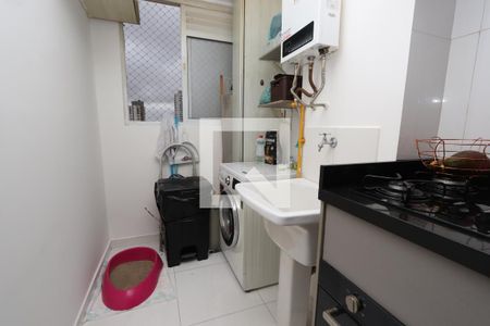 Apartamento à venda com 55m², 2 quartos e 1 vagaCozinha e Área de Serviço