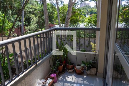 Varanda da Sala de apartamento para alugar com 3 quartos, 85m² em Vila São Francisco, São Paulo