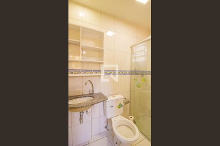 Banheiro da Suíte de apartamento para alugar com 3 quartos, 65m² em Vila Angelica, Jundiaí