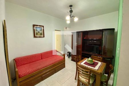 Sala de apartamento para alugar com 1 quarto, 39m² em Flamengo, Rio de Janeiro