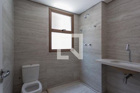 Banheiro da Suíte de apartamento para alugar com 3 quartos, 92m² em Santo Agostinho, Belo Horizonte