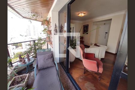 Varanda da Sala de apartamento à venda com 3 quartos, 180m² em Perdizes, São Paulo