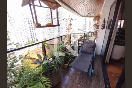 Varanda da Sala de apartamento à venda com 3 quartos, 180m² em Perdizes, São Paulo