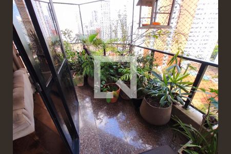 Varanda da Sala de apartamento à venda com 3 quartos, 180m² em Perdizes, São Paulo