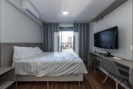 Quarto de kitnet/studio para alugar com 1 quarto, 26m² em Brooklin Paulista, São Paulo