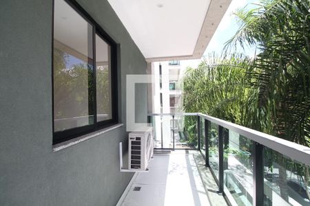 Varanda da Sala de apartamento à venda com 3 quartos, 75m² em Pechincha, Rio de Janeiro