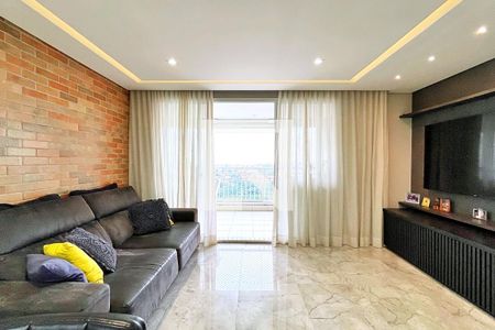 Sala de apartamento à venda com 3 quartos, 96m² em Centro, Guarulhos