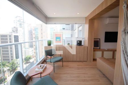Varanda de apartamento para alugar com 2 quartos, 66m² em Paraíso, São Paulo