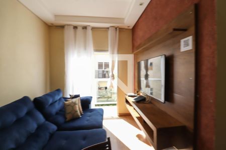 Sala de apartamento à venda com 2 quartos, 55m² em Morada das Vinhas, Jundiaí