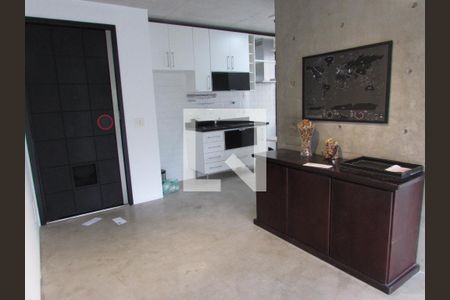 Sala/Cozinha de apartamento à venda com 1 quarto, 70m² em Vila Suzana, São Paulo