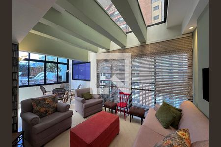 Sala de apartamento à venda com 4 quartos, 200m² em Brooklin, São Paulo