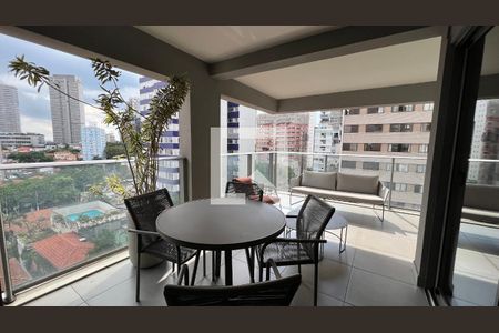 Varanda de apartamento à venda com 2 quartos, 70m² em Sumaré, São Paulo