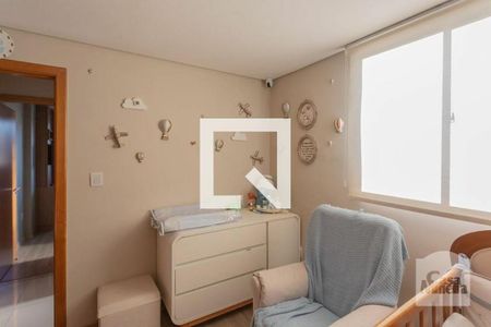 Quarto de apartamento à venda com 3 quartos, 124m² em União, Belo Horizonte