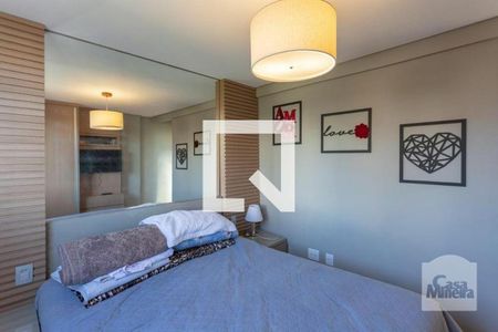Quarto de apartamento à venda com 3 quartos, 124m² em União, Belo Horizonte
