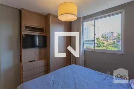 Quarto de apartamento à venda com 3 quartos, 124m² em União, Belo Horizonte