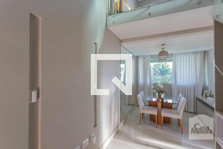 Sala de apartamento à venda com 3 quartos, 124m² em União, Belo Horizonte