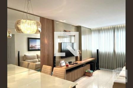 Sala  de apartamento à venda com 3 quartos, 85m² em Castelo, Belo Horizonte