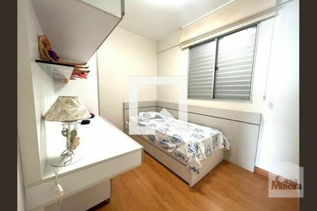 Quarto  de apartamento à venda com 3 quartos, 85m² em Castelo, Belo Horizonte