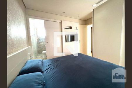 Quarto  de apartamento à venda com 3 quartos, 85m² em Castelo, Belo Horizonte
