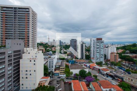 Vista da Sala de apartamento à venda com 3 quartos, 95m² em Sumaré, São Paulo