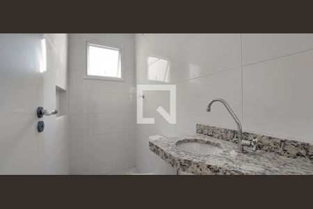 Banheiro Quarto 1 suíte de apartamento à venda com 2 quartos, 96m² em Vila Humaitá, Santo André