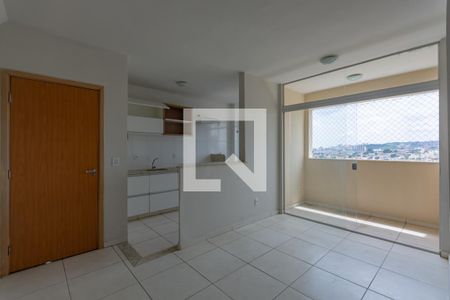 Sala de apartamento à venda com 2 quartos, 60m² em Glória, Belo Horizonte