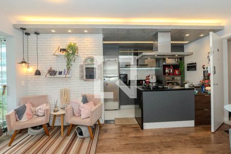 Sala de apartamento à venda com 2 quartos, 60m² em Consolação, São Paulo