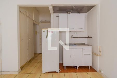 Kitnet (cozinha) de kitnet/studio para alugar com 1 quarto, 30m² em Centro Histórico, Porto Alegre