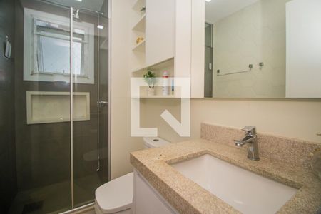 Apartamento à venda com 81m², 3 quartos e 2 vagasBanheiro da Suíte